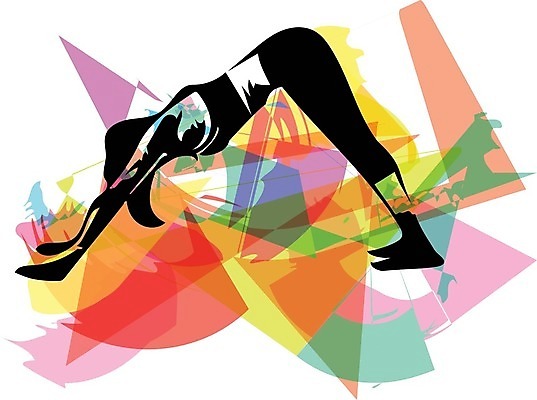 EPS 해외이미지 전신 여자 스포츠 일러스트 한명 성인 운동복 운동 스트레칭 성인여자한명만 해외일러스트 1 옷 건강 사람 여자한명만 성인여자만 파일형식 벡터