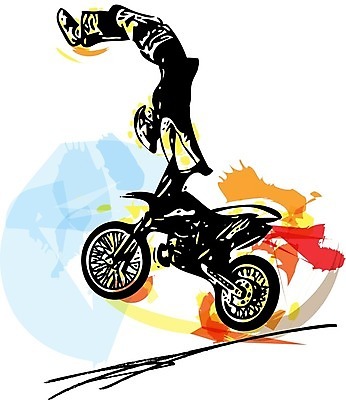 EPS 해외이미지 전신 남자 스포츠 일러스트 한명 성인 오토바이 잡기 헬멧 묘기 바이크레이서 성인남자한명만 해외일러스트 1 모션 사람 바이크 보호장비 남자한명만 성인남자만 파일형식 벡터