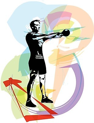 EPS 해외이미지 전신 남자 스포츠 일러스트 한명 서기 들기 성인 케틀벨 케틀벨운동 성인남자한명만 해외일러스트 1 모션 사람 운동 남자한명만 성인남자만 파일형식 벡터