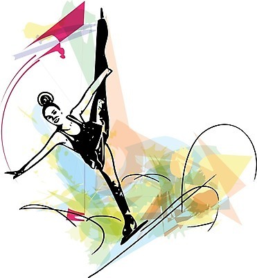 EPS 해외이미지 전신 여자 일러스트 한명 성인 피겨스케이팅 다리들기 피겨스케이터 성인여자한명만 해외일러스트 1 모션 사람 스케이팅 스케이터 여자한명만 성인여자만 파일형식 벡터