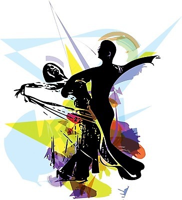 EPS 해외이미지 전신 커플 드레스 여자 남자 일러스트 성인 두명 댄스스포츠 라틴댄스 성인만 해외일러스트 옷 스포츠 관계 사람 춤 파일형식 벡터