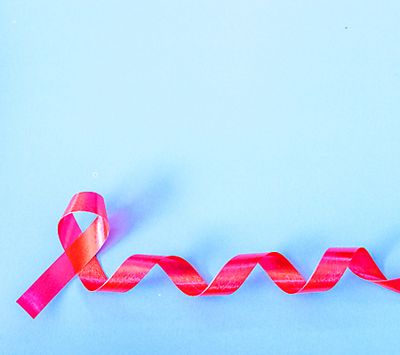 포토 JPG 해외이미지 리본 캠페인 실내 사람없음 빨간색 예방 파란배경 에이즈 해외202004 세계에이즈의날 해외포토 기념일 컬러 백그라운드 내부 파란색 질병 파일형식