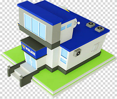 편집 편집이미지 누끼 사람없음 건물 3D소스 3D 심볼 디지털합성 PNG 경찰서 편집소스 건축물 경찰 파일형식