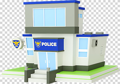 편집 편집이미지 누끼 사람없음 건물 3D소스 3D 심볼 디지털합성 PNG 경찰서 편집소스 건축물 경찰 파일형식