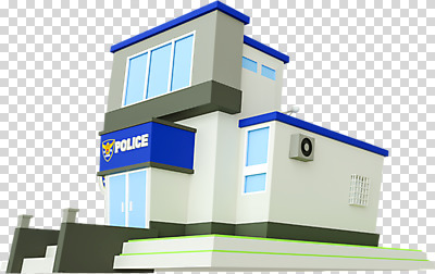 편집 편집이미지 누끼 사람없음 건물 3D소스 3D 심볼 디지털합성 PNG 경찰서 편집소스 건축물 경찰 파일형식