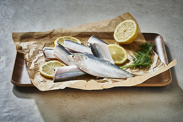 포토 JPG 스튜디오촬영 식재료 실내 사람없음 레몬 담기 나무쟁반 전어 제철음식 종이호일 국내포토 음식 과일 모션 쟁반 어류 내부 목재 제철 파일형식