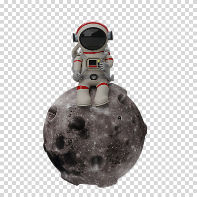 전신 편집 편집이미지 한명 누끼 앉기 3D소스 3D 우주 우주비행사 달 디지털합성 우주복 PNG 편집소스 자연요소 1 옷 모션 사람 파일형식