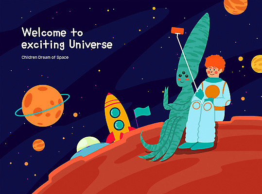 전신 PSD 남자 별 어린이 일러스트 한명 들기 앉기 소년 타이포그라피 행성 외계인 깃발 셀프카메라 남색 우주선 브이 UFO 우주여행 셀카봉 소년한명만 국내일러스트 자연요소 문자 1 컬러 여행 모션 사람 손짓 우주 사진촬영 미확인물체 남자한명만 소년만 파일형식