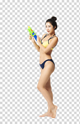전신 편집 편집이미지 응시 여자 한명 서기 들기 누끼 성인 옆모습 여름 30대 여름휴가 바캉스 비키니 한국인 PNG 물총 물총놀이 성인여자한명만 편집소스 1 시선 계절 수영복 뷰포인트 모션 놀이 휴가 사람 동양인 장년 여자한명만 성인여자만 파일형식 여름_계절