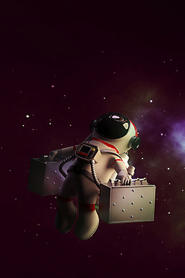 전신 PSD 편집 편집이미지 별 3D캐릭터 한명 들기 사람 3D 우주 우주비행사 비행 배달원 디지털합성 우주복 철가방 편집소스 음식배달 편집3D 자연요소 직업 캐릭터 1 옷 가방 모션 배송 파일형식