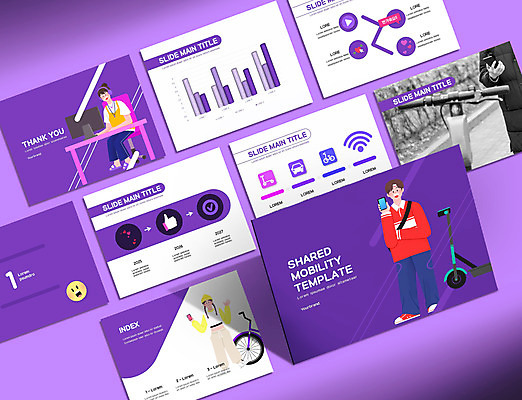 전신 템플릿 여자 남자 의자 비즈니스 그래프 들기 앉기 여러명 상반신 20대 성인 스마트폰 세트 모니터 자전거 보라색 한국인 PPT 프레젠테이션 책상 문서템플릿 성인만 스마트모빌리티 애니형PPT 공유경제 9P 전동퀵보드 모빌리티 이미지템플릿 육상교통 교통수단 컬러 가구 다수 모션 사람 동양인 청년 경제 핸드폰 스마트기기 컴퓨터 바이크 퀵보드 파일형식