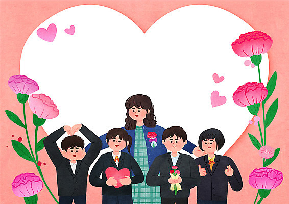PSD 학생 여자 남자 교복 꽃다발 일러스트 청소년 프레임 함께함 들기 여러명 상반신 성인 교사 하트 스승의날 카네이션 감사 손하트 사제지간 스승의은혜 프레임일러스트 국내일러스트 모양 직업 옷 기념일 꽃 감정 다수 컨셉 모션 사람 손짓 파일형식