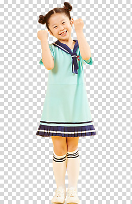 전신 편집 편집이미지 여자 어린이 응원 한명 서기 미소 누끼 소녀 앞모습 파이팅 주먹 한국인 즐거움 PNG 소녀한명만 편집소스 1 감정 뷰포인트 모션 표정 사람 동양인 여자한명만 소녀만 파일형식