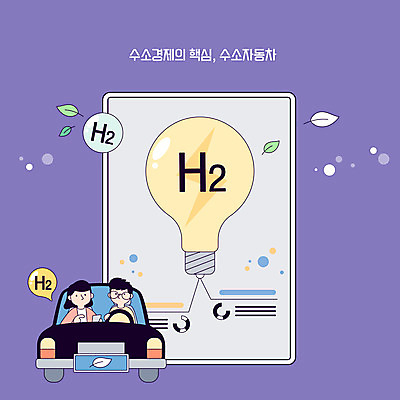 여자 남자 일러스트 전구 자동차 나뭇잎 들기 상반신 성인 두명 스마트폰 태블릿 보라색 운전 가리킴 그린에너지 연구원 친환경 수소 성인만 안경낌 수소자동차 국내일러스트 AI파일 직업 안경 육상교통 컬러 잎 모션 사람 손짓 전자제품 핸드폰 스마트기기 환경 에너지 원소 파일형식 벡터