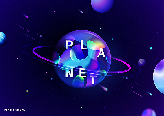 PSD 별 백그라운드 일러스트 타이포그라피 사람없음 우주 보라색 행성 국내일러스트 자연요소 문자 컬러 파일형식