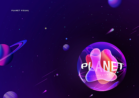 PSD 별 백그라운드 일러스트 타이포그라피 사람없음 우주 보라색 행성 국내일러스트 자연요소 문자 컬러 파일형식