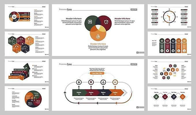 EPS 해외이미지 화살표 시계 일러스트 비즈니스 전구 돋보기 그래프 사람없음 주황색 자료 인포그래픽 원형 돈자루 육면체 닻 목차 해외일러스트 도형 컬러 돈 파일형식 벡터