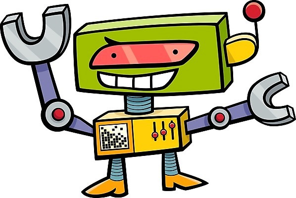 EPS 해외이미지 캐릭터 일러스트 사람없음 만화 로봇 코믹 안드로이드 해외202004 해외일러스트 일러캐릭터 파일형식 벡터