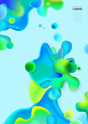 PSD 하늘색 그래픽백그라운드 일러스트 사람없음 액체 국내일러스트 백그라운드 그래픽 파란색 파일형식