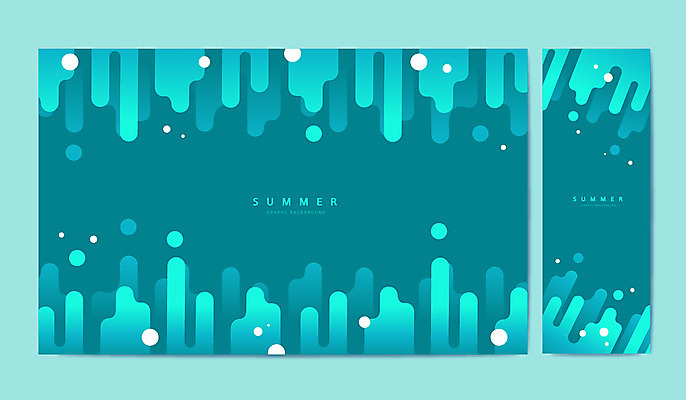 그래픽백그라운드 일러스트 사람없음 여름 물방울 청록색 계절백그라운드 물결무늬 국내일러스트 AI파일 계절 물결 컬러 백그라운드 무늬 그래픽 파일형식 벡터