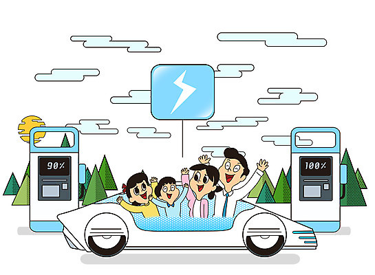 PSD 구름 여자 남자 딸 아들 어린이 일러스트 엄마 미래 산 소녀 소년 여러명 상반신 성인 파란색 만세 아빠 그린에너지 친환경 미래자동차 번개모양 전기자동차 충전기 국내일러스트 자연요소 모양 컬러 다수 컨셉 가족 모션 자동차 사람 환경 기계 에너지 번개 충전 파일형식