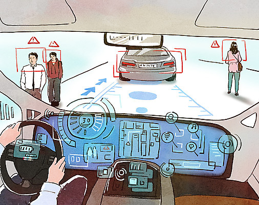 전신 PSD 손 여자 남자 도로 일러스트 미래 안전 상반신 성인 신체부위 세명 운전 잡기 그린에너지 핸들 친환경 차안 계기판 미래자동차 전기자동차 홀로그램 국내일러스트 길 컨셉 교통시설 모션 자동차 사람 환경 에너지 파일형식