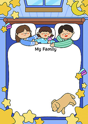 PSD 한마리 여자 남자 행복 별 반려견 어린이 일러스트 창문 프레임 소녀 상반신 성인 세명 파란색 눕기 화목 달 침대 잠 강아지 유성 반려 국내일러스트 자연요소 1 감정 컬러 가구 컨셉 모션 사람 반려동물 개 파일형식