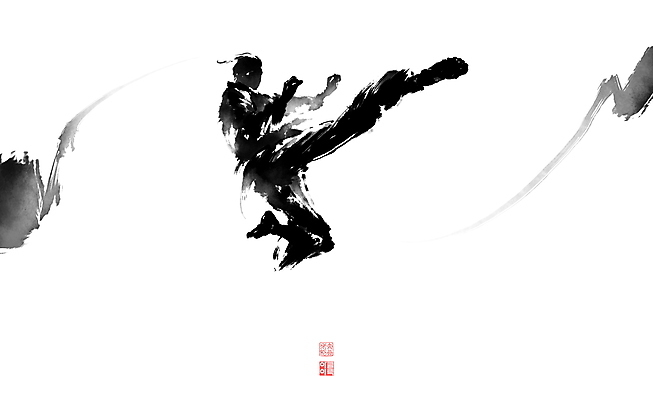 전신 PSD 남자 일러스트 캘리그라피 붓터치 도복 한명 성인 킥 태권도 번짐 태권도선수 낙관 성인남자한명만 국내일러스트 1 옷 모션 운동선수 사람 격투기 남자한명만 성인남자만 파일형식 효과