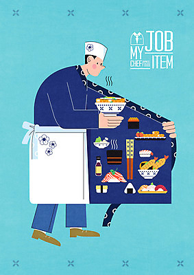 전신 PSD 직업 남자 일러스트 젓가락 요리사모자 한명 서기 들기 성인 파란색 앞치마 초밥 회 소스 돈가스 락교 아이템 가쯔돈 새우튀김덮밥 오니기리 일식요리사 성인남자한명만 국내일러스트 모자_잡화 1 음식 컬러 모션 수저 사람 요리사 양념 커틀릿 덮밥 일본음식 염교 남자한명만 성인남자만 파일형식