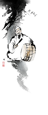 전신 PSD 노년 남자 연주 일러스트 캘리그라피 붓터치 국악기 한명 들기 앉기 연주자 난초 한복 동양화 북 번짐 낙관 북채 노인남자한명만 국내일러스트 식물 1 한국전통 악기 음악 모션 타악기 국악 미술 사람 성인 음악가 전통의상 남자한명만 노인남자만 파일형식 효과