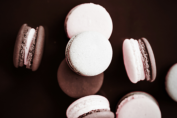 포토 JPG 해외이미지 검은배경 실내 사람없음 마카롱 해외포토 백그라운드 디저트 내부 검은색 파일형식