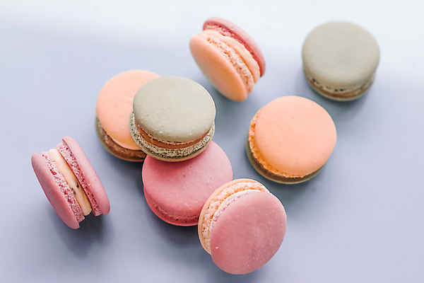 포토 JPG 해외이미지 실내 사람없음 하이앵글 흰배경 마카롱 해외포토 뷰포인트 백그라운드 디저트 내부 흰색 파일형식