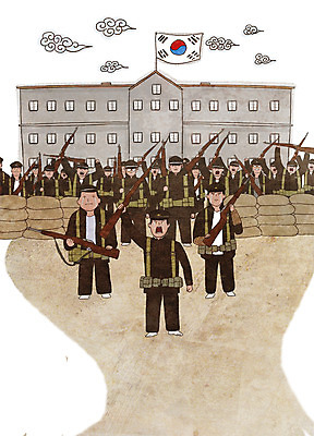 전신 PSD 구름 학생 남자 교복 일러스트 학교 청소년 들기 여러명 건물 군인 총 슬픔 역사 태극기 눈물 과거 6.25전쟁 부대 전우 십대남자만 국내일러스트 자연요소 직업 건축물 옷 교육 감정 무기 다수 컨셉 모션 군대 사람 국기 전쟁 국군 남자만 십대만 파일형식