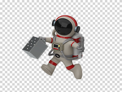 전신 편집 편집이미지 한명 들기 누끼 사람 3D소스 3D 우주비행사 최고 배달원 디지털합성 우주복 PNG 철가방 편집소스 음식배달 직업 1 옷 가방 모션 우주 배송 파일형식