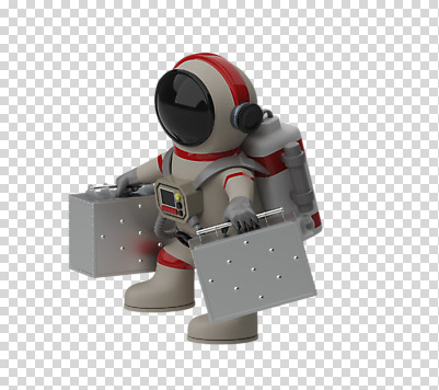 전신 편집 편집이미지 한명 들기 누끼 사람 3D소스 3D 우주비행사 배달원 디지털합성 우주복 PNG 철가방 편집소스 음식배달 직업 1 옷 가방 모션 우주 배송 파일형식