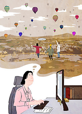 전신 PSD 서양인 여자 남자 해외여행 생각 의자 일러스트 상상 카파도키아 서기 여러명 상반신 성인 책 모니터 열기구 가리킴 키보드 비즈니스우먼 외국어공부 자기개발 터키인 성인만 튀르키예 국내일러스트 외국인 해외 아시아 여행 가구 다수 비즈니스 항공교통 모션 사람 인종 손짓 학습 컴퓨터 직장인 파일형식