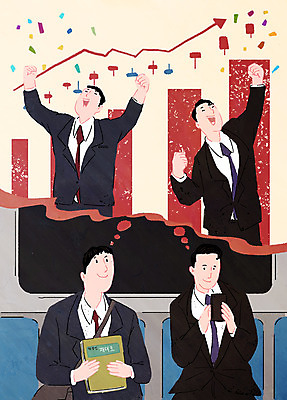 PSD 남자 생각 일러스트 상상 성공 들기 여러명 상반신 성인 책 기쁨 만세 비즈니스맨 전철 주식 재테크 자기개발 주가상승 주식투자 주식표 성인남자만 국내일러스트 감정 육상교통 다수 컨셉 비즈니스 모션 대중교통 사람 금융 직장인 투자 상승 남자만 성인만 파일형식