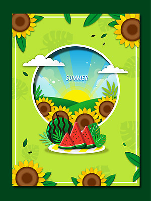 구름 접시 잎 일러스트 해바라기 여름음식 수박 프레임 초원 사람없음 연두색 여름 태양 수박조각 프레임일러스트 여름배경 제철과일 국내일러스트 AI파일 자연요소 식물 식기 계절 꽃 음식 조각 백그라운드 과일 초록색 제철 파일형식 벡터 여름_계절
