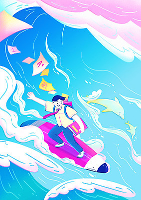 전신 PSD 남자 교복 남학생 파도 바다 일러스트 청소년 여름방학 한명 들기 책 파란색 연필 서핑보드 서핑 돌고래 수능대비 복습 사교육 성적표 예습 십대남자한명만 선행학습 중고등학생 국내일러스트 1 학생 옷 교육 컬러 포유류 모션 중학생 고등학생 방학 학용품 사람 학습 필기구 수중동물 수능 수상스포츠 보드_스포츠 남자한명만 십대남자만 파일형식 여름_계절