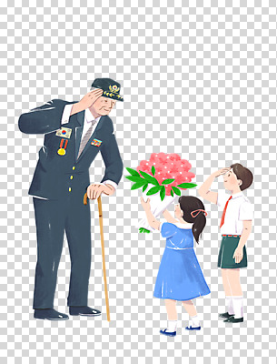 전신 편집 편집이미지 여자 할아버지 노년 남자 어린이 꽃다발 지팡이 들기 누끼 소녀 소년 세명 군인 군복 주기 감사 현충일 PNG 거수경례 편집소스 호국보훈의달 직업 기념일 꽃 감정 유니폼 모션 사람 성인 6월 경례 국군 파일형식