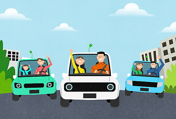 PSD 구름 모자 부부 여자 남자 도로 어린이 일러스트 소년 여러명 상반신 성인 건물 만세 운전 그린에너지 콘센트 전기에너지 친환경 손인사 안전벨트 전기자동차 국내일러스트 자연요소 건축물 커플 잡화 길 다수 교통시설 모션 자동차 안전 사람 환경 에너지 인사 파일형식