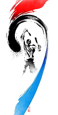 PSD 남자 연주 일러스트 캘리그라피 근육 붓터치 한명 들기 상반신 성인 머리띠 고수 북 태극 번짐 낙관 북채 치기 성인남자한명만 국내일러스트 1 문양 음악 장신구 모션 타악기 사람 향신료 남자한명만 성인남자만 파일형식 효과