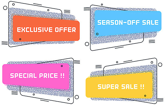 디자인 배너 일러스트 타이포그라피 사람없음 그래픽 컬러풀 세일 플랫 심플 엘리먼트 국내일러스트 AI파일 문자 컬러 파일형식 벡터