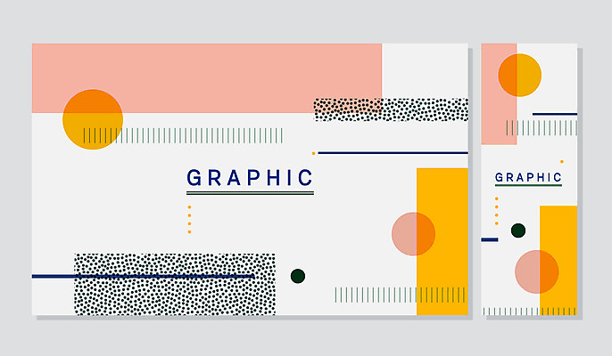 디자인 배너템플릿 포스터 백그라운드 일러스트 프레임 사람없음 그래픽 세트 컬러풀 사각형 현수막 원형 엘리먼트 국내일러스트 AI파일 도형 템플릿 배너 컬러 파일형식 벡터