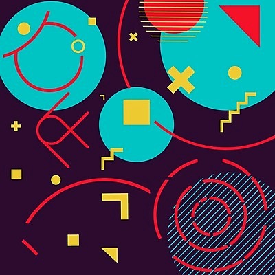 EPS 해외이미지 디자인 그래픽백그라운드 일러스트 사람없음 기하학 멤피스디자인 해외일러스트 백그라운드 무늬 그래픽 파일형식 벡터