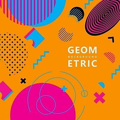 EPS 해외이미지 디자인 그래픽백그라운드 일러스트 사람없음 기하학 멤피스디자인 해외일러스트 백그라운드 무늬 그래픽 파일형식 벡터