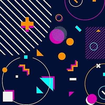 EPS 해외이미지 디자인 그래픽백그라운드 일러스트 사람없음 기하학 멤피스디자인 해외일러스트 백그라운드 무늬 그래픽 파일형식 벡터