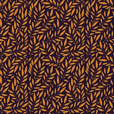 EPS 해외이미지 잎 패턴 일러스트 사람없음 갈색 패턴백그라운드 가을 해외일러스트 식물 계절 컬러 백그라운드 무늬 파일형식 벡터