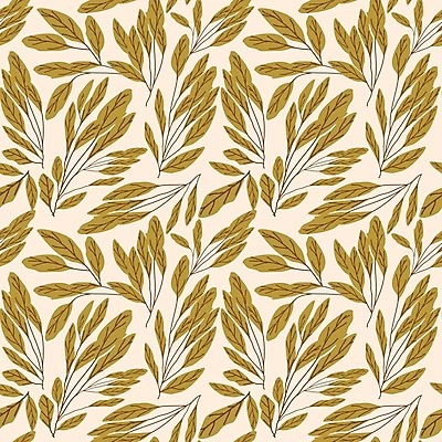 EPS 해외이미지 낙엽 패턴 일러스트 사람없음 노란색 패턴백그라운드 가을 해외일러스트 계절 컬러 백그라운드 잎 무늬 파일형식 벡터