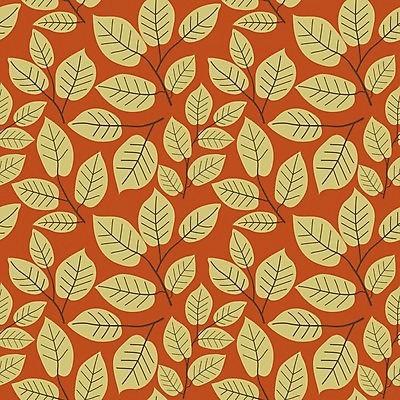 EPS 해외이미지 잎 패턴 일러스트 사람없음 노란색 주황색 패턴백그라운드 가을 해외일러스트 식물 계절 컬러 백그라운드 무늬 파일형식 벡터